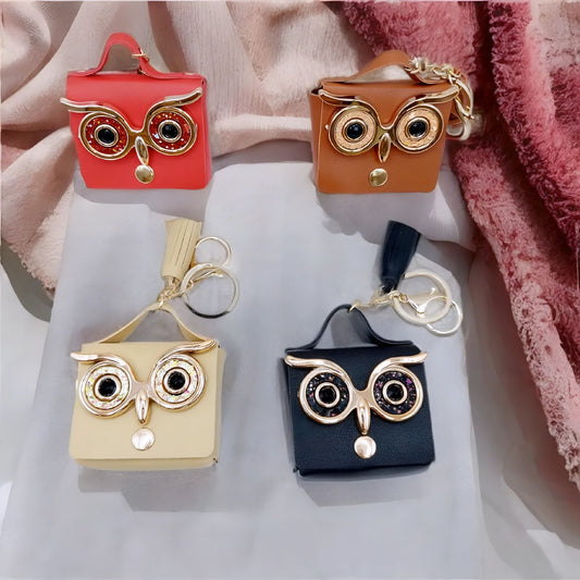 Owl Keychain Pouch