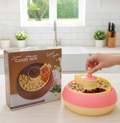 Premium Spiral Dry Fruits Tray