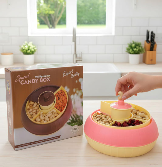 Premium Spiral Dry Fruits Tray