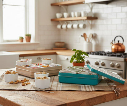 9 in 1 Snacks | Masala | Dry Fruits | Storage Box