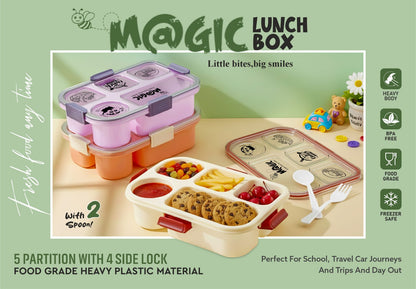 5 Section Lunch Box