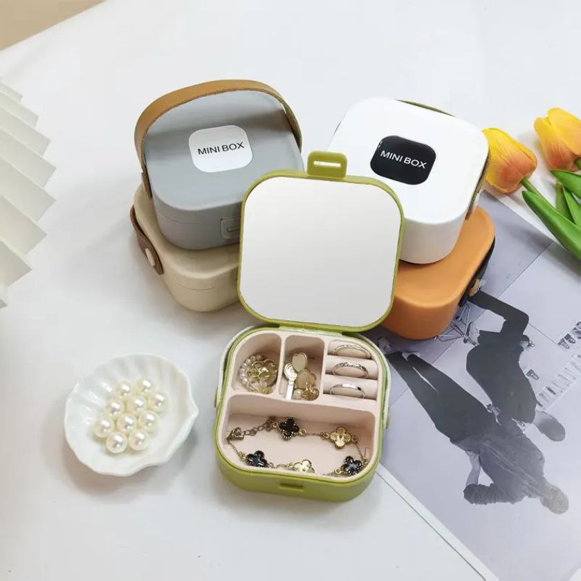 Mini Jewellery Organizer with Mirror