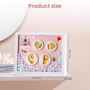 Baby Hand and Footprint Kit with LED