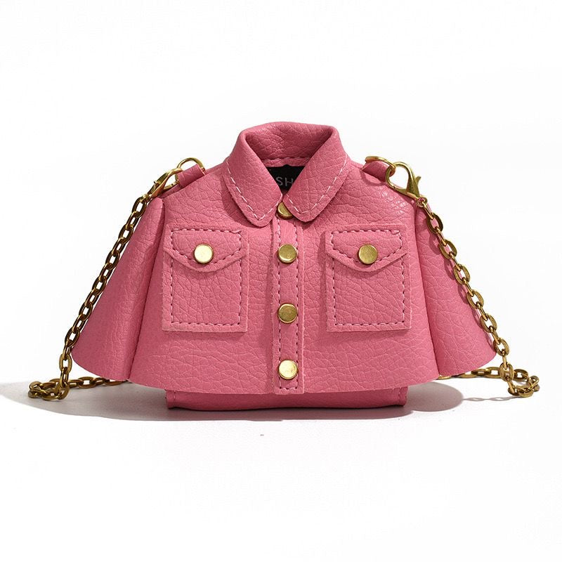 Jacket Button Sling Bag