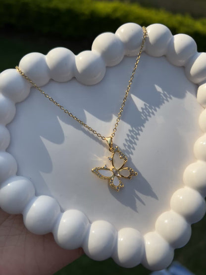 Butterfly MOP Pendant
