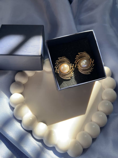Tsunami Pearl Anti Tarnish Earrings