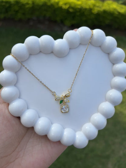 Solitiare Ruby Pendant