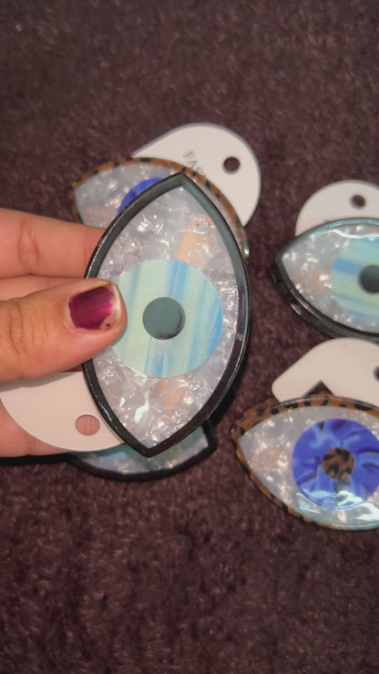 Evil Eye Korean Claw Clip