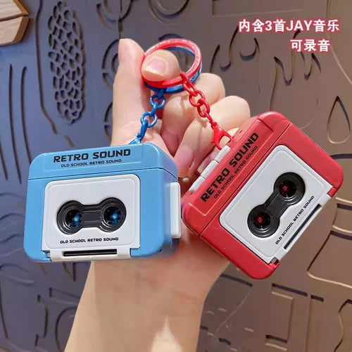 Retro Casette Tape Keychain